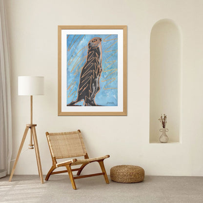 Otter Art Print