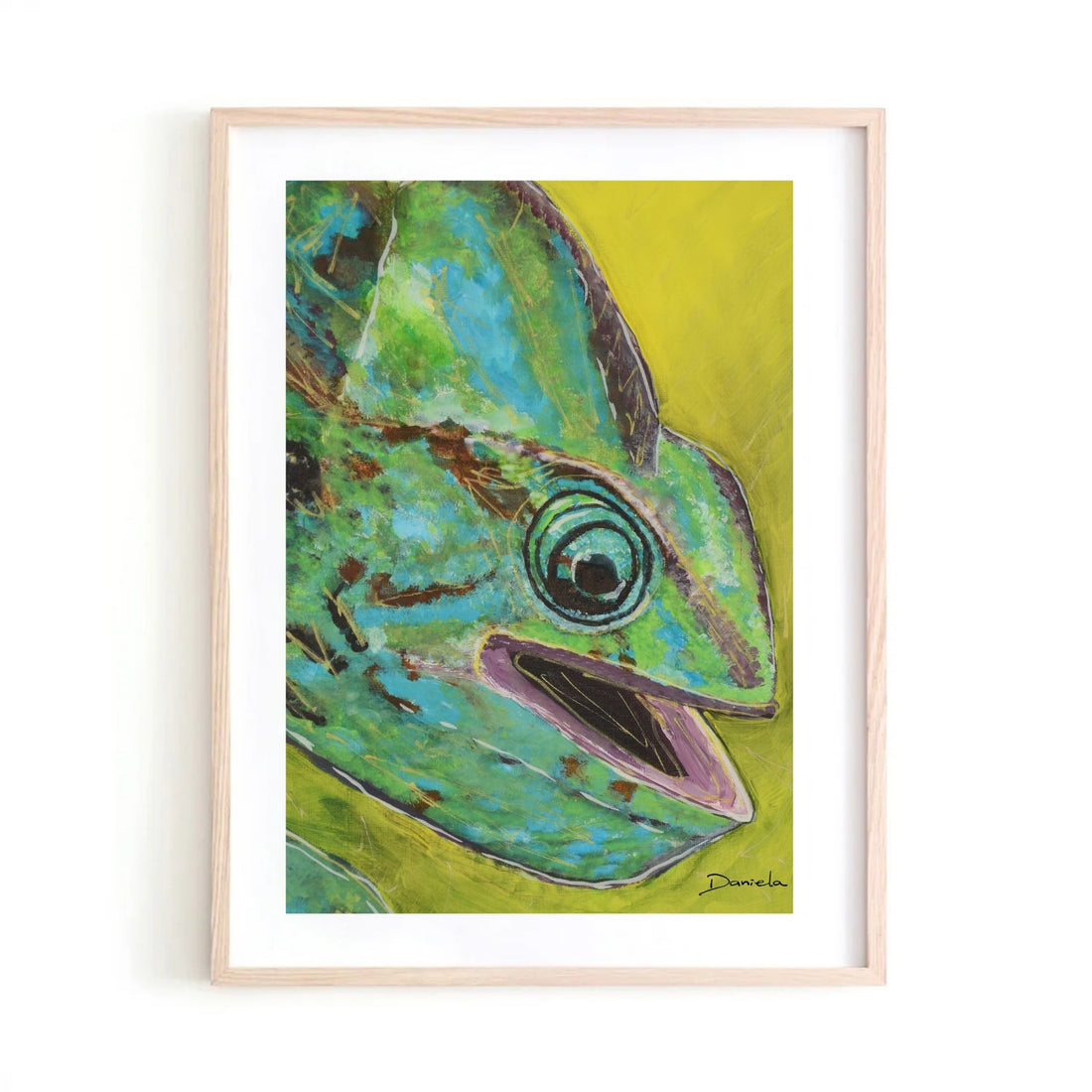 Chameleon Art Print
