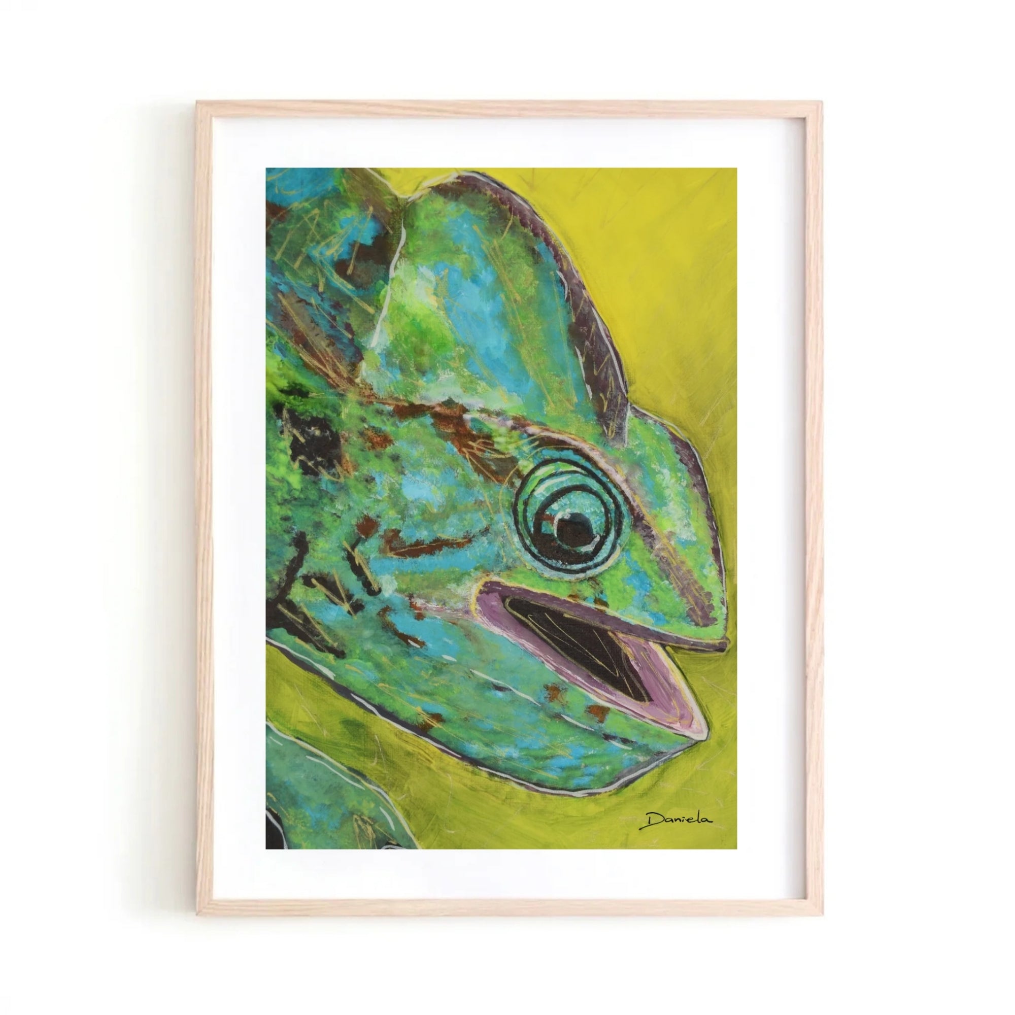 Chameleon Art Print