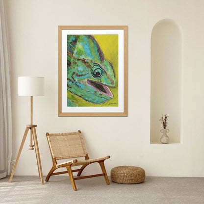 Chameleon Art Print