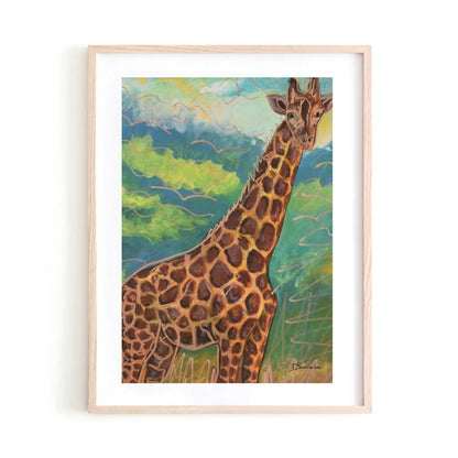 Giraffe Art Print