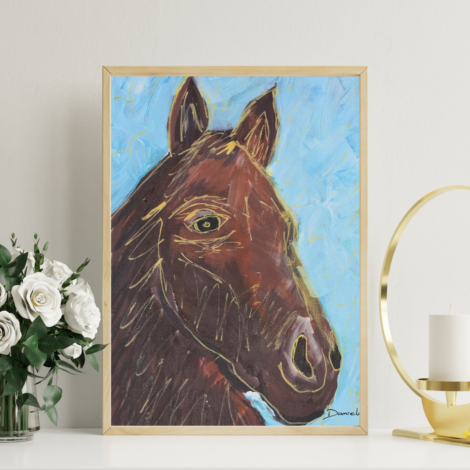 Horse Art Print