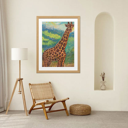Giraffe Art Print
