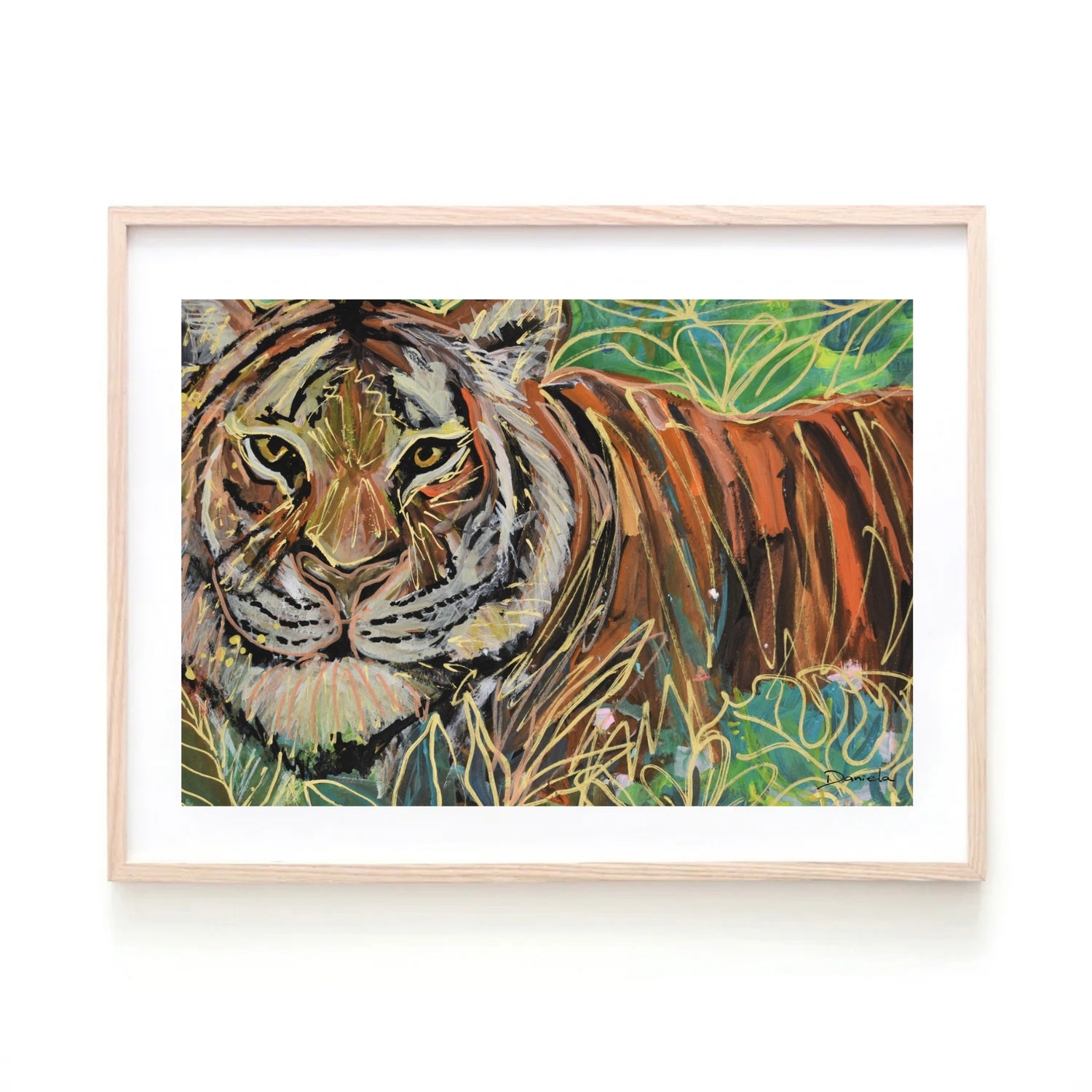 Tiger Art Print