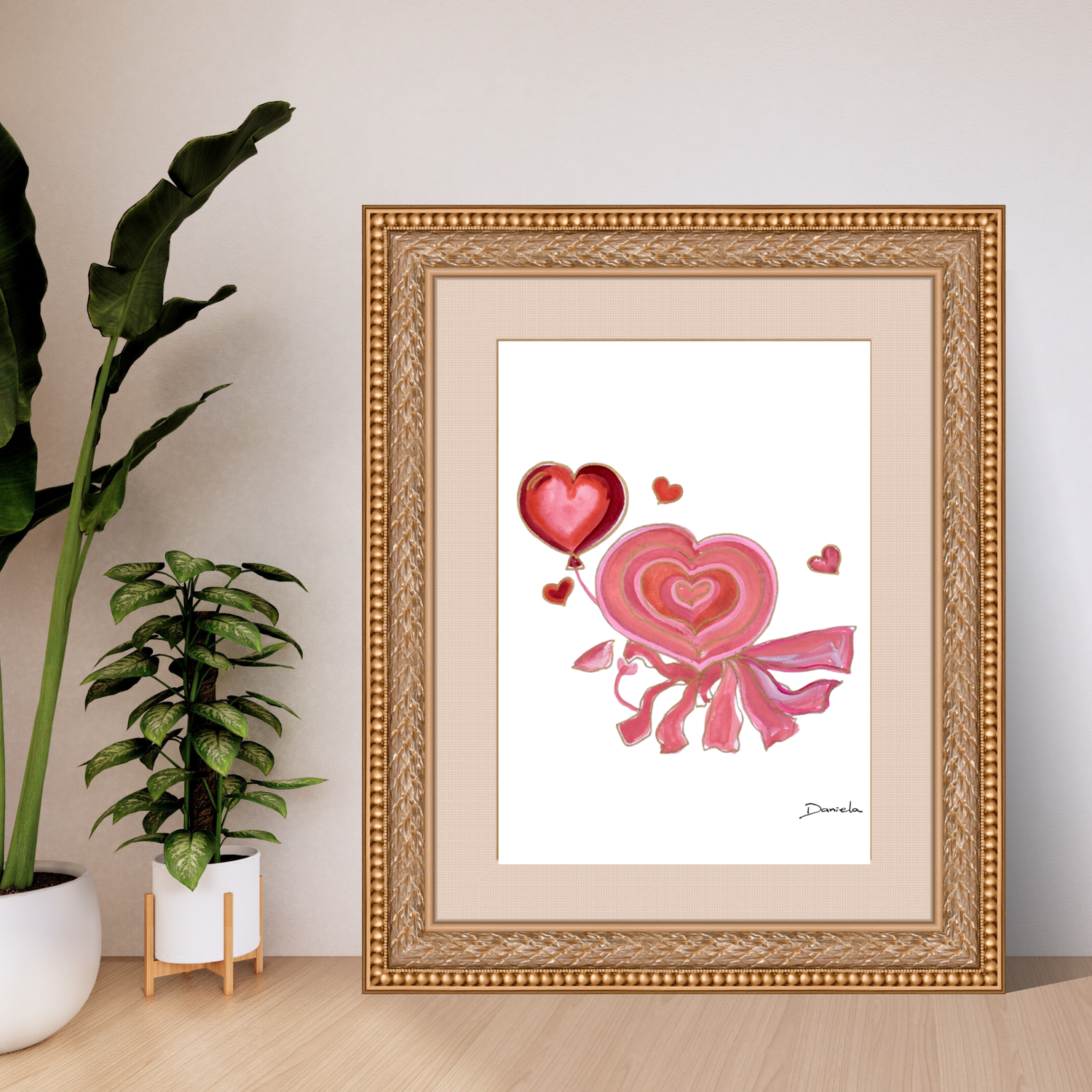 Melting Heart Art Print