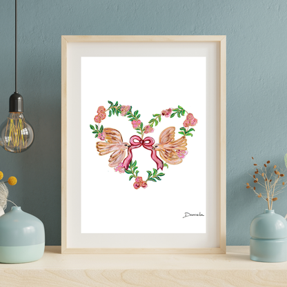 Birds of Love Art Print