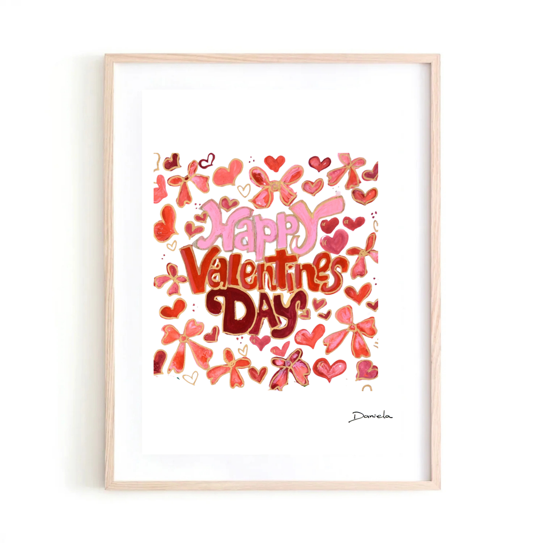 Happy Valentine’s Day Art Print
