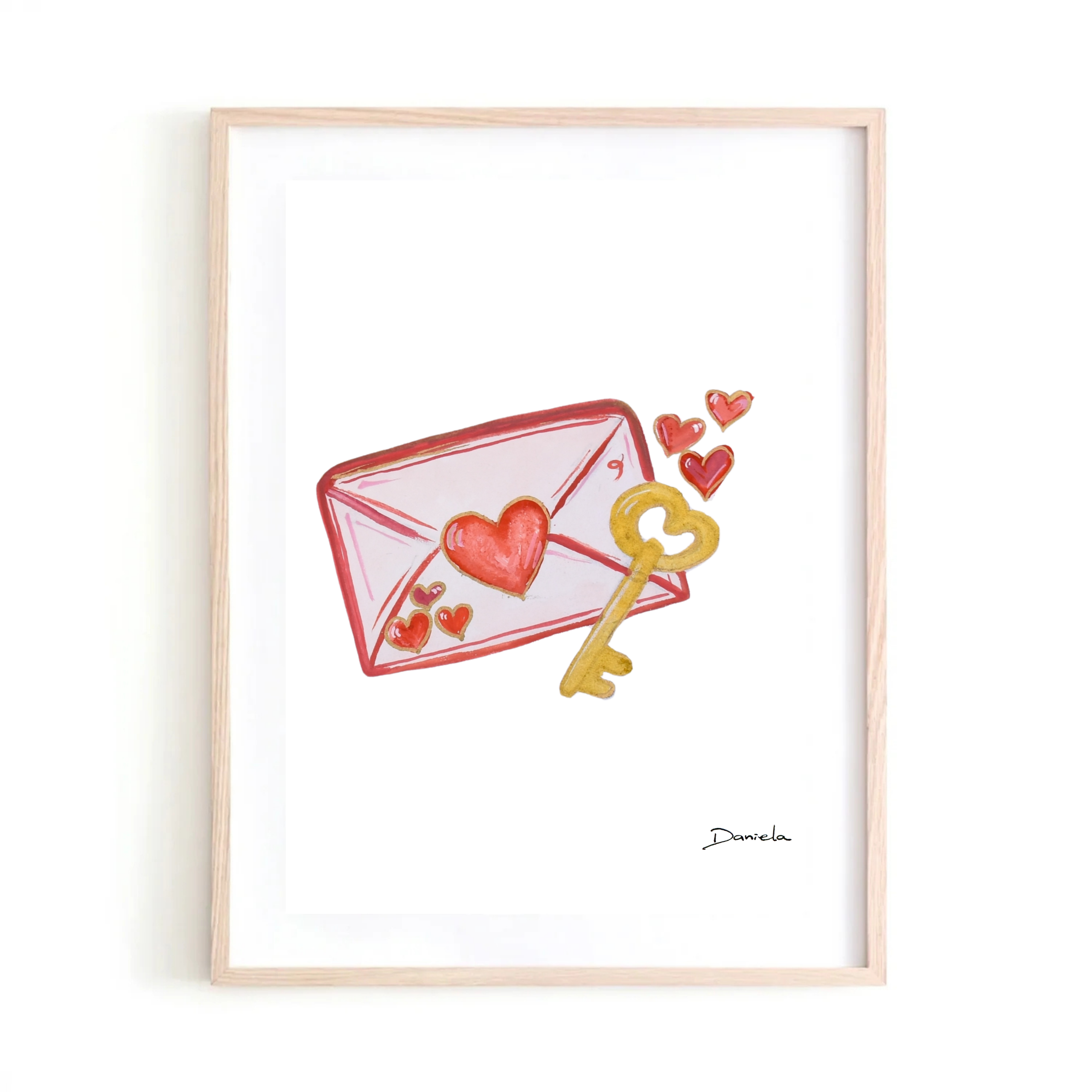 Love Letters Art Print