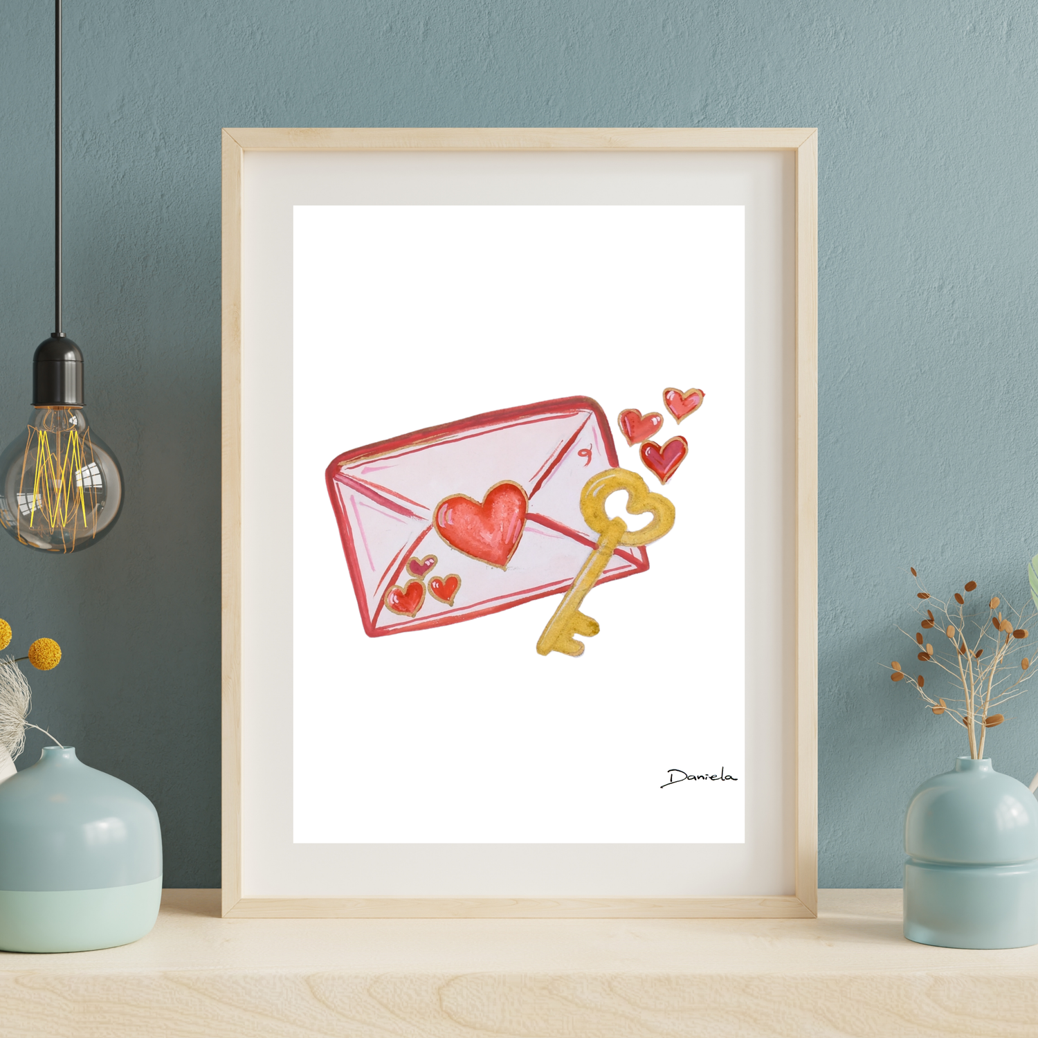 Love Letters Art Print