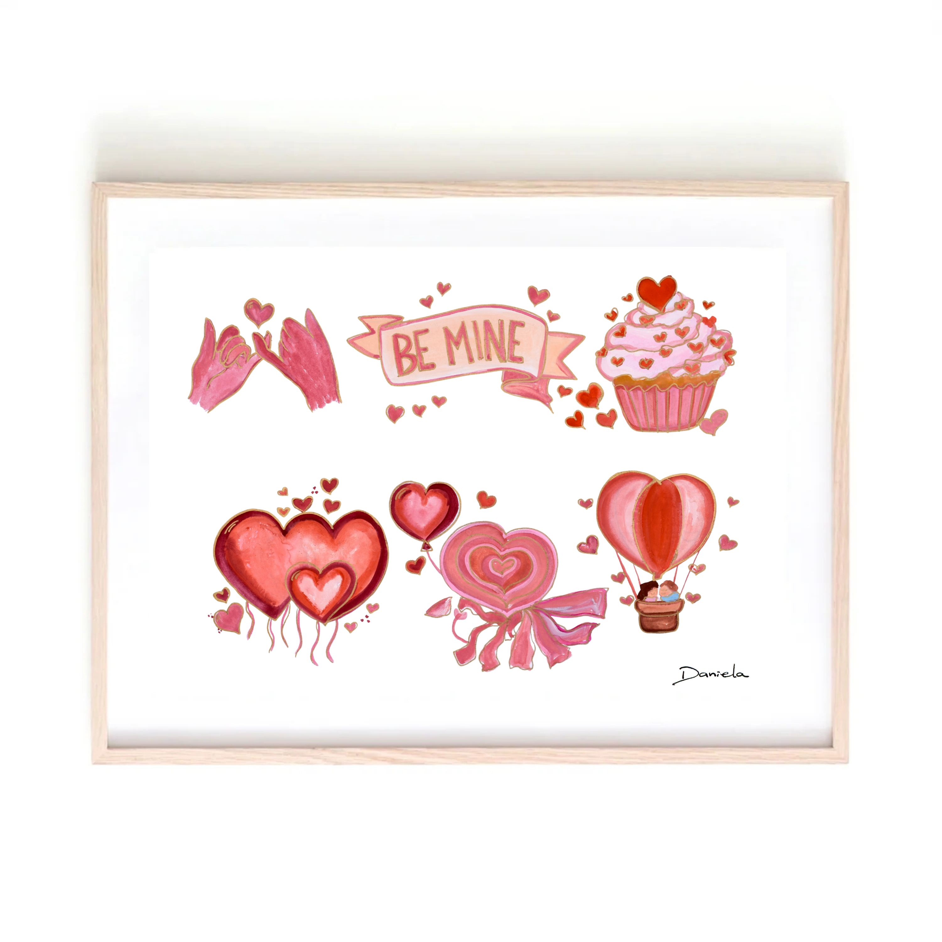 Valentines Art Print