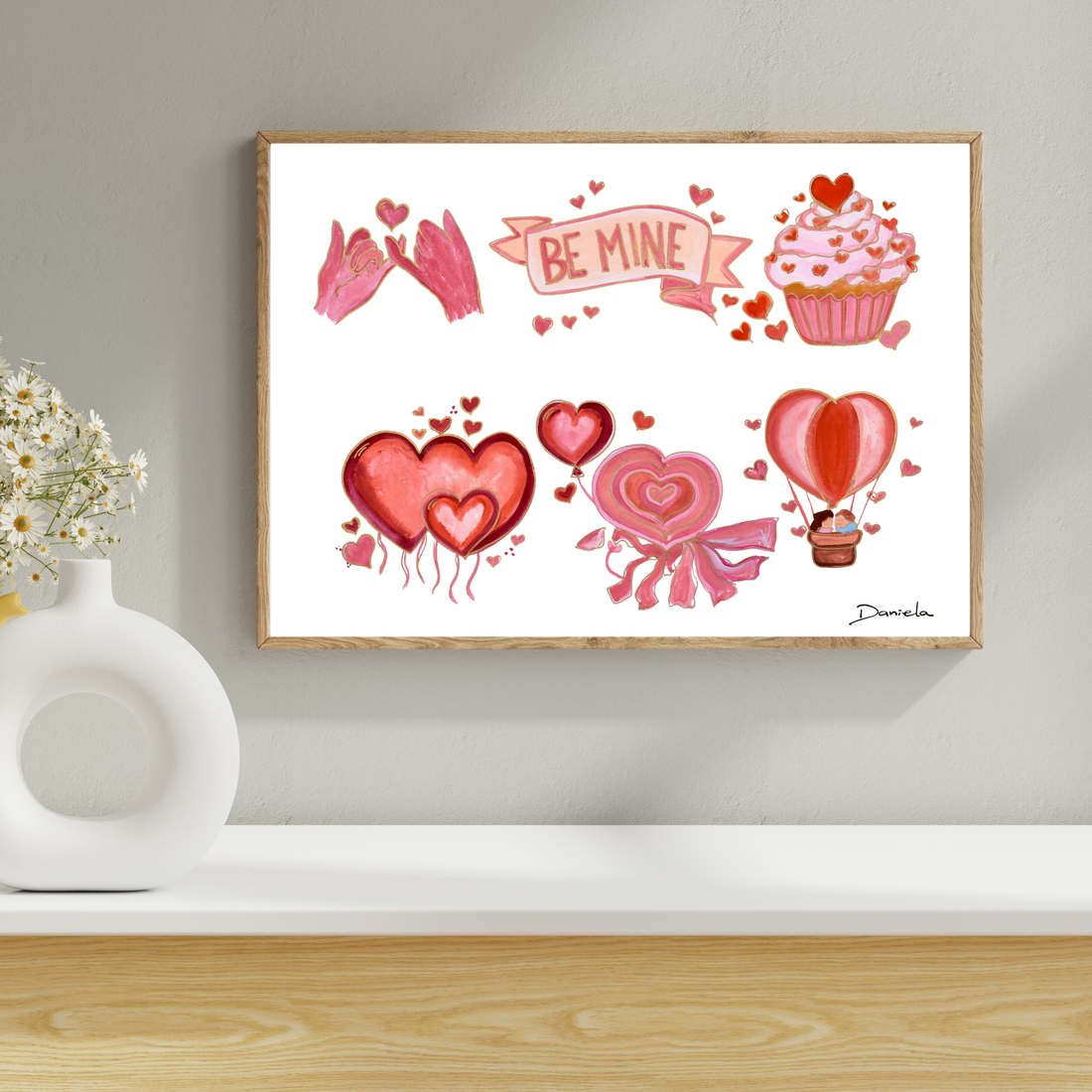 Valentines Art Print