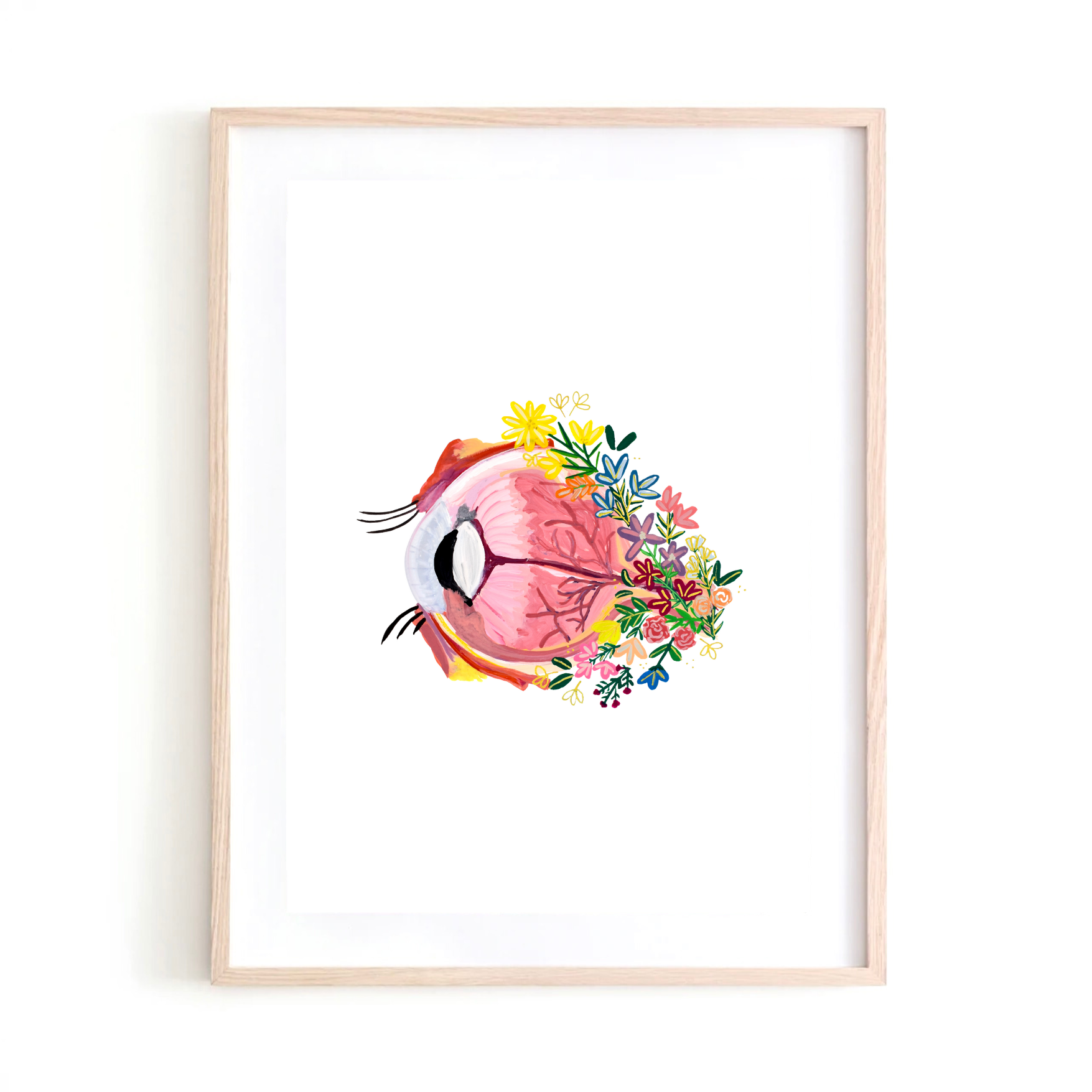 Eye art print