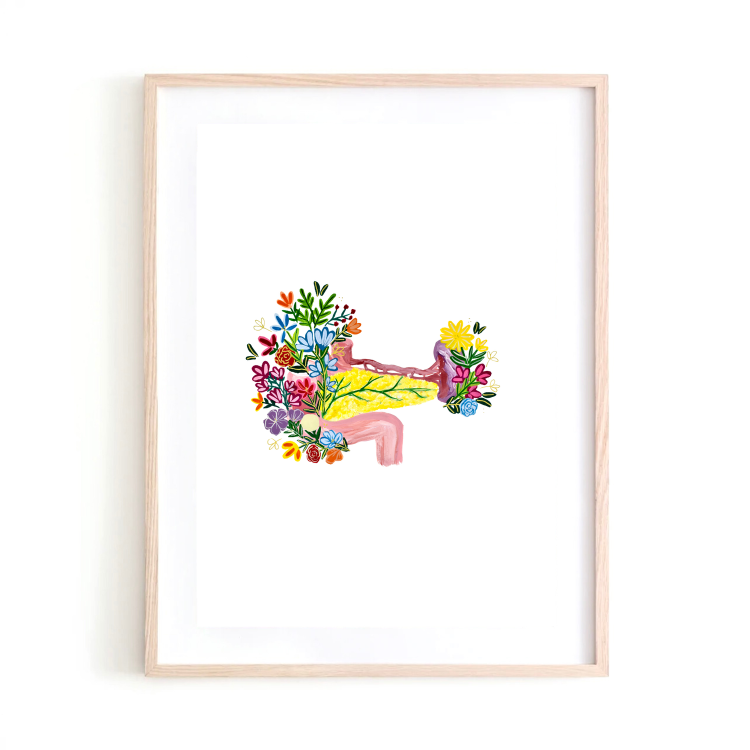 Pancreas art print