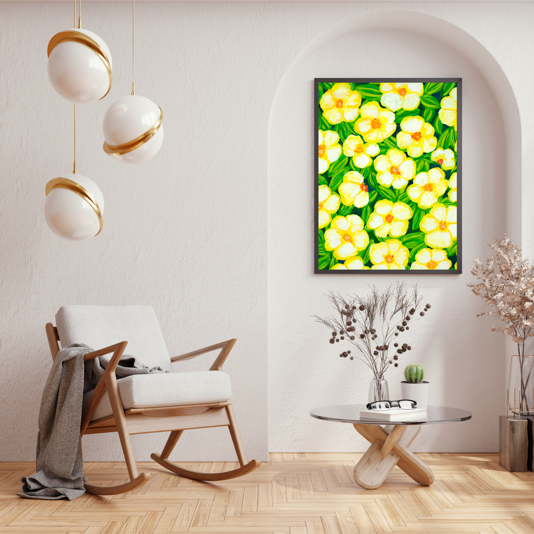 Yellow Jasmine art print