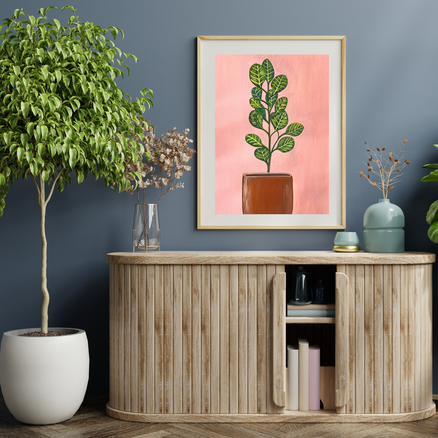 Fiddle Fig Tree art print