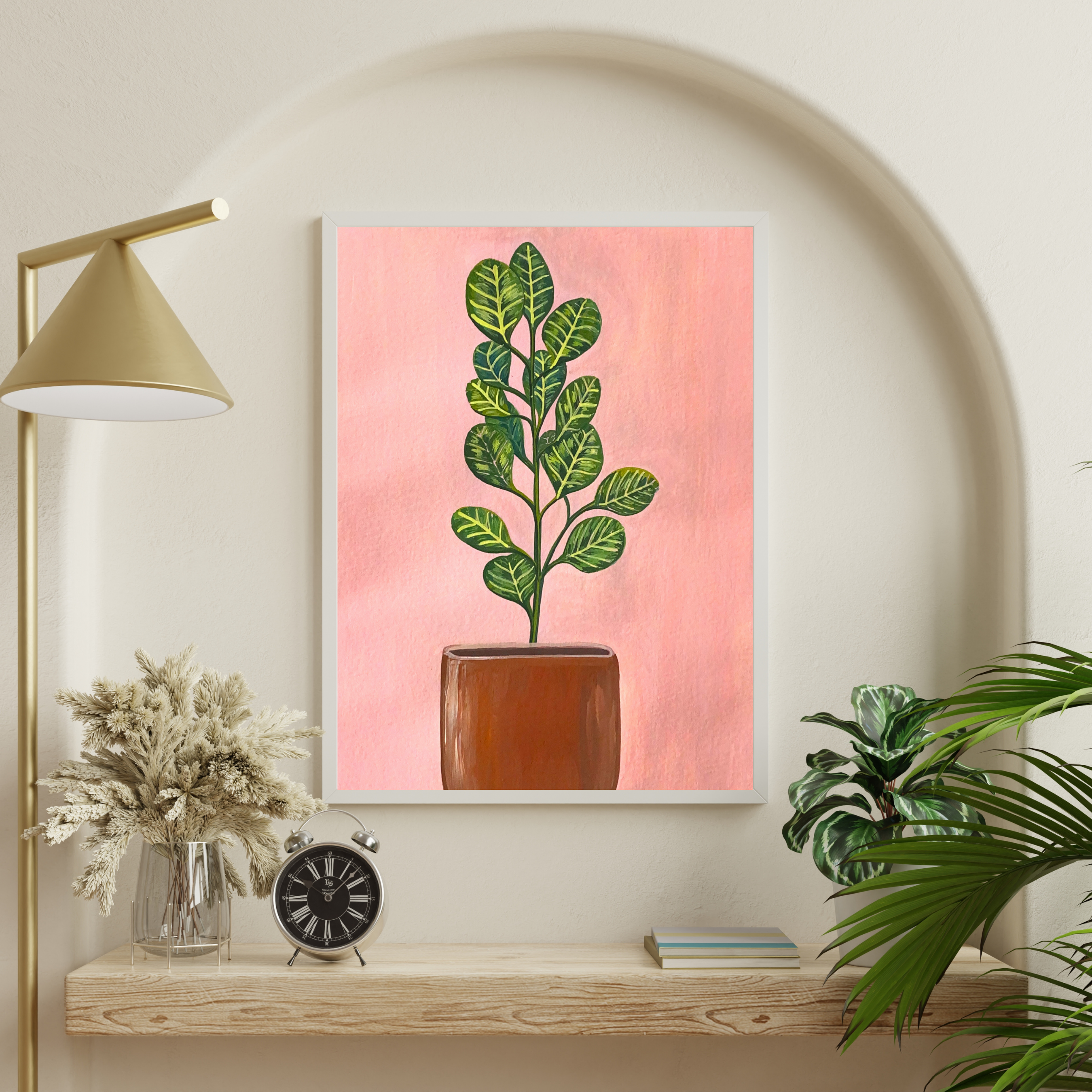 Fiddle Fig Tree art print