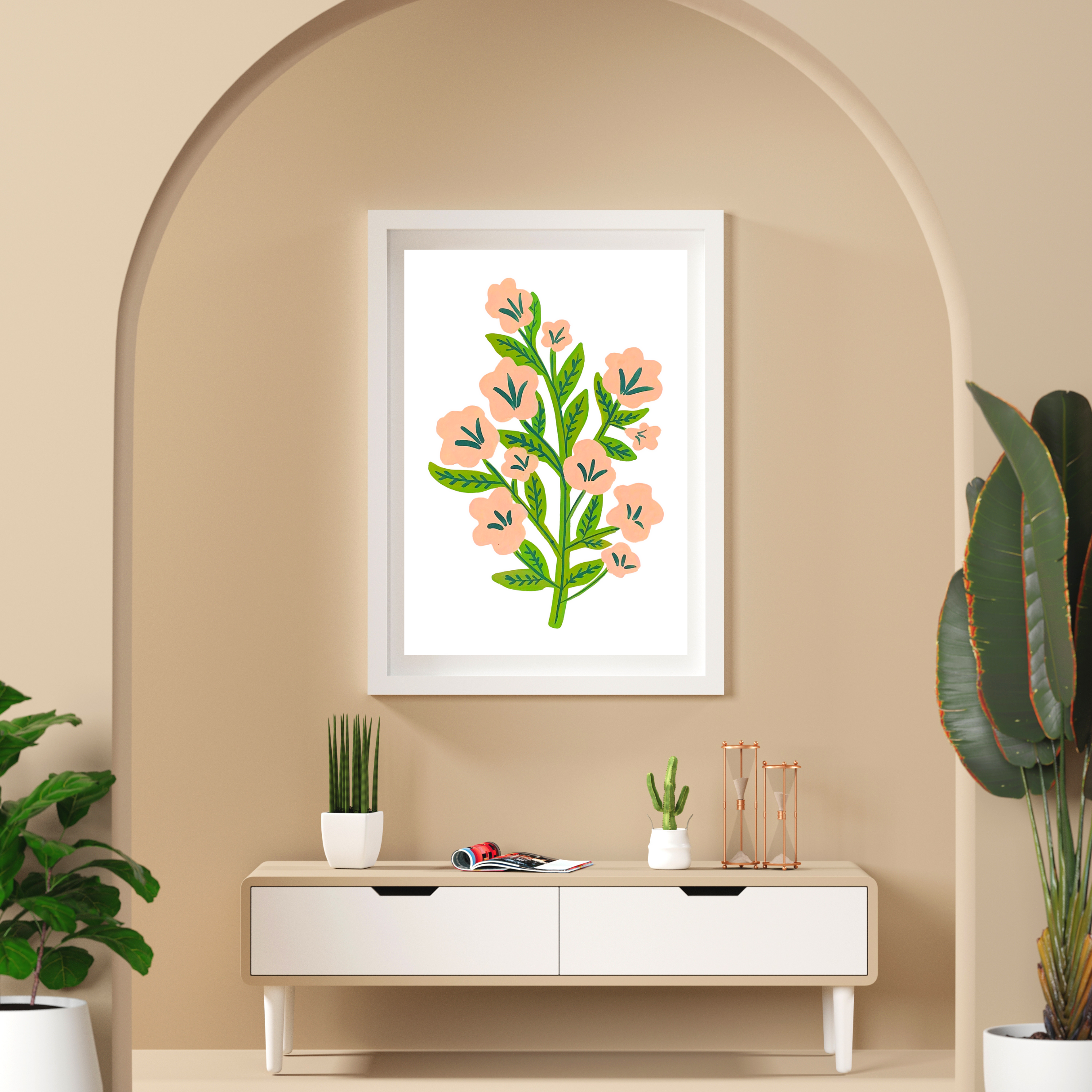 Floral Arrangement lll art print