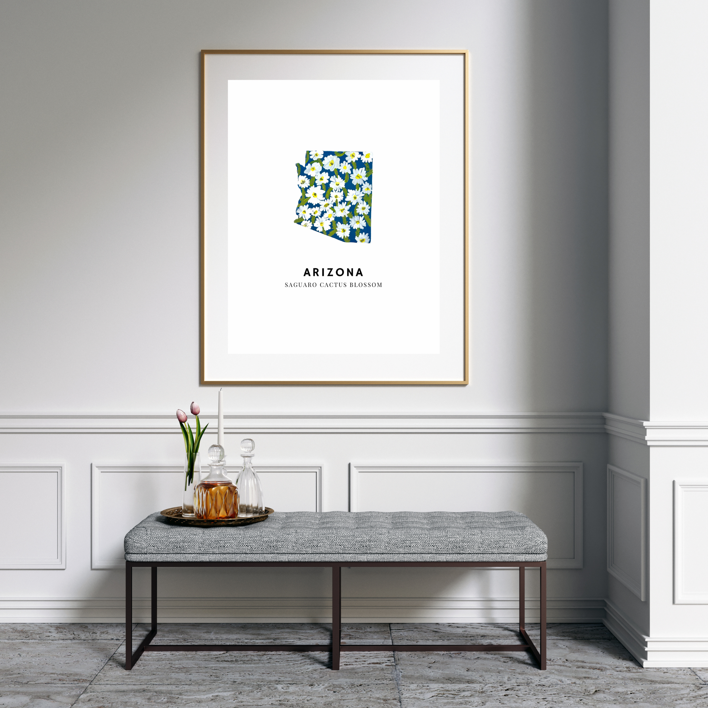 Arizona State Flower art print