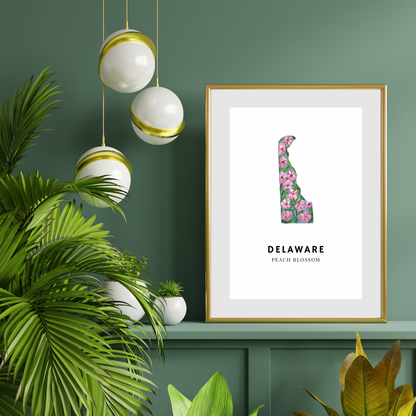 Delaware State Flower art print