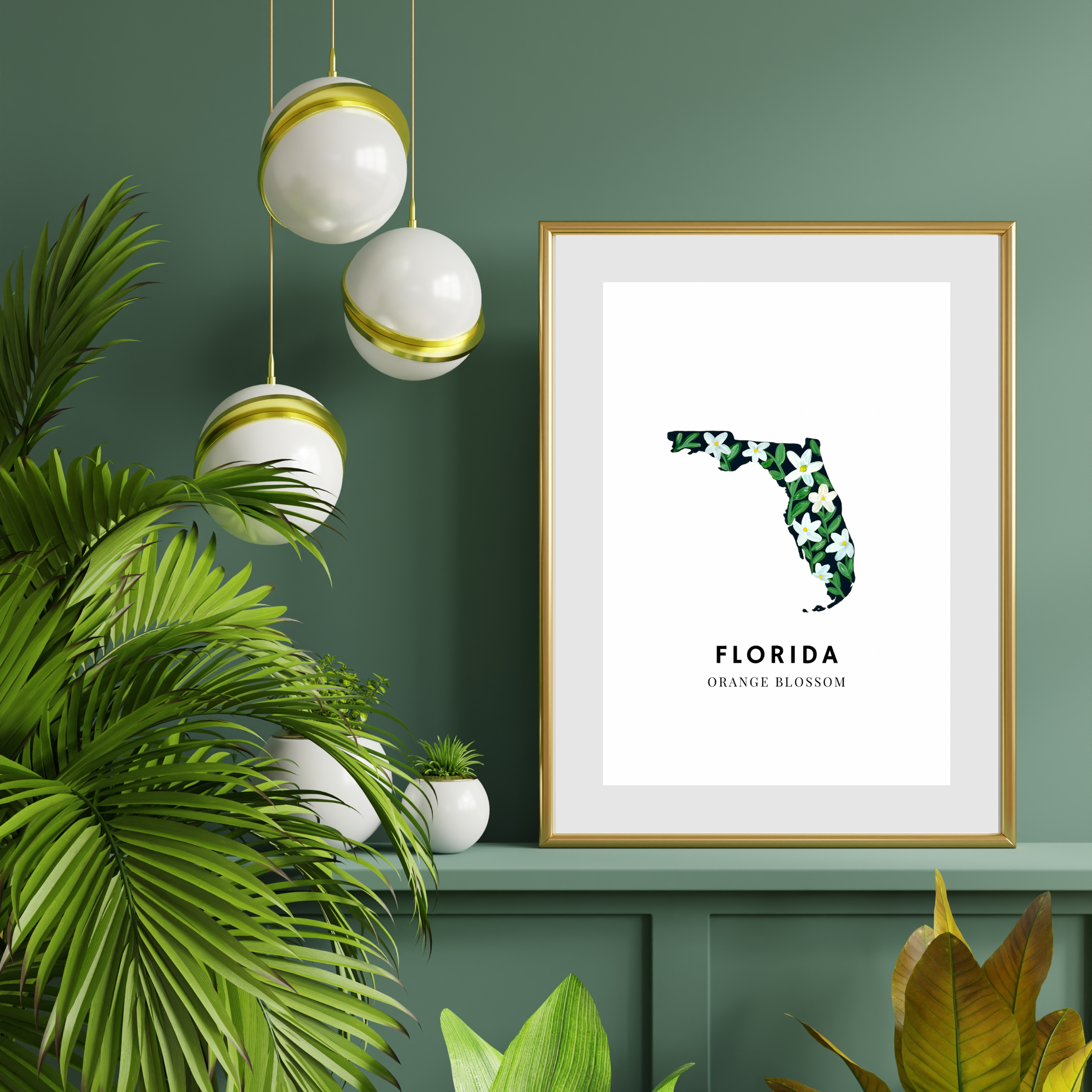 Florida State Flower art print