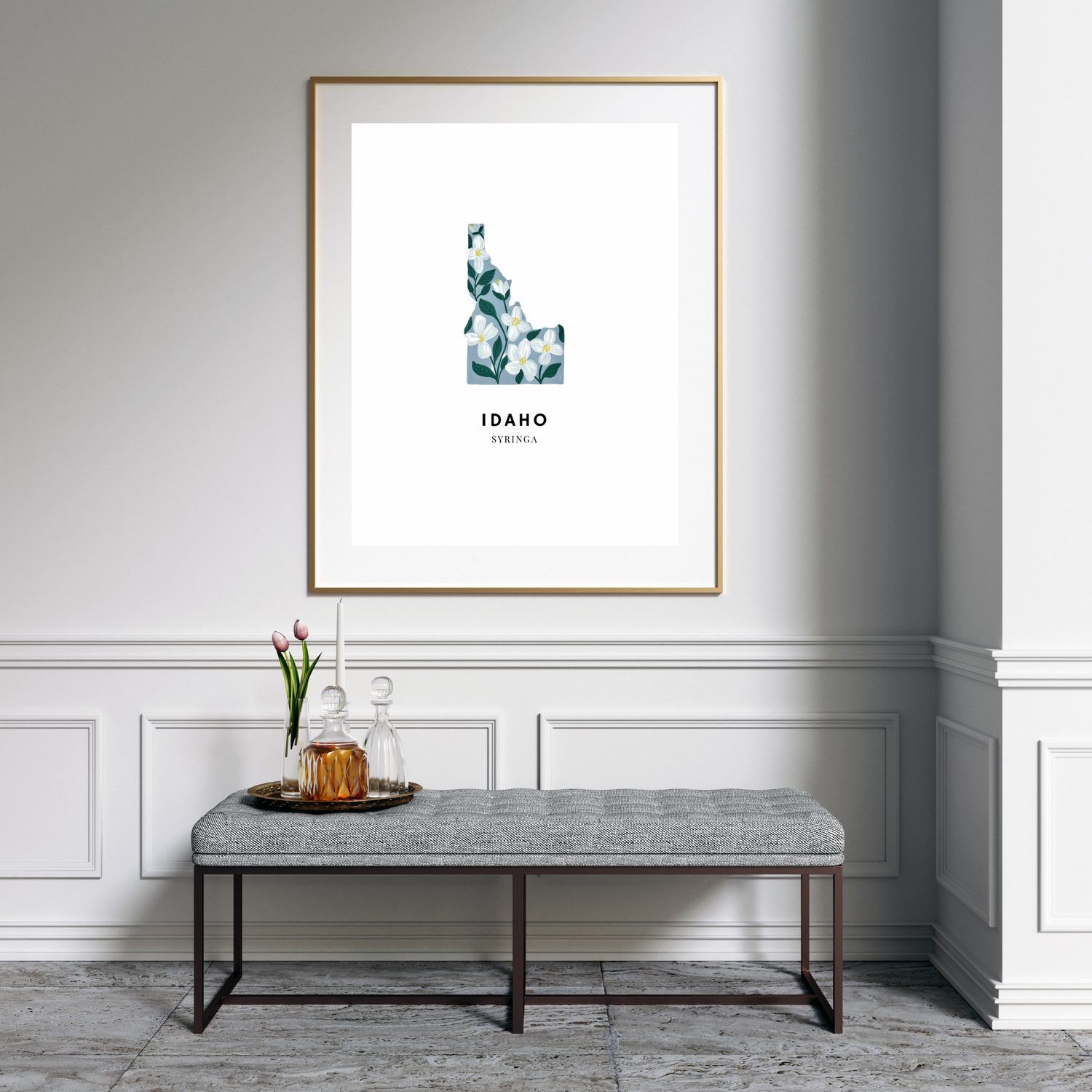 Idaho State Flower art print