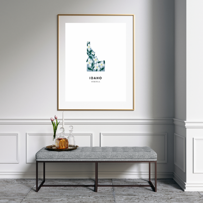 Idaho State Flower art print