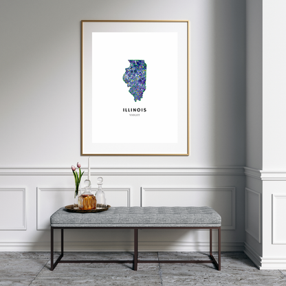 Illinois State Flower art print