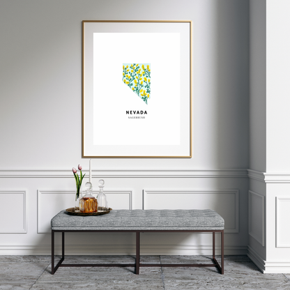 Nevada State Flower art print