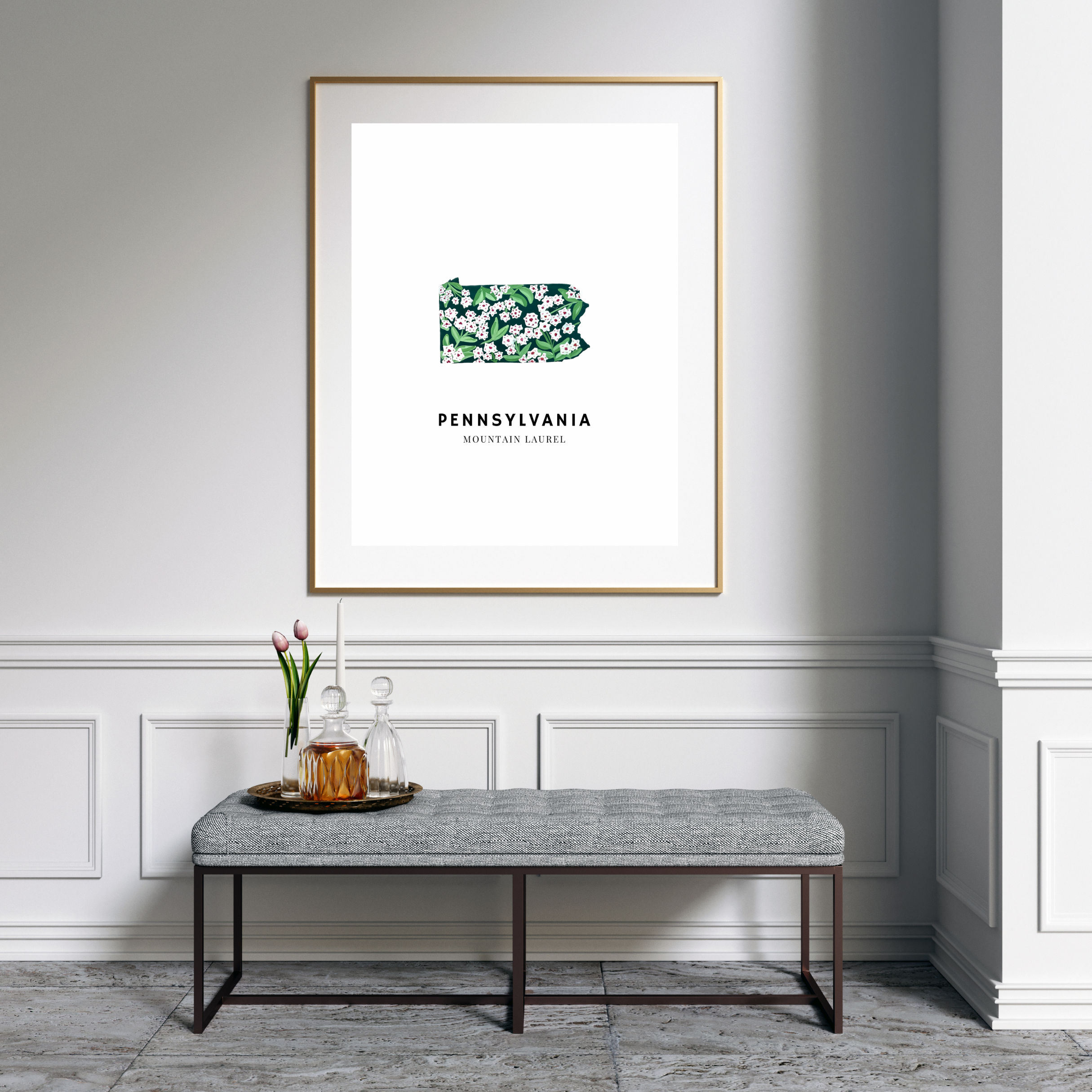 Pennsylvania State Flower art print