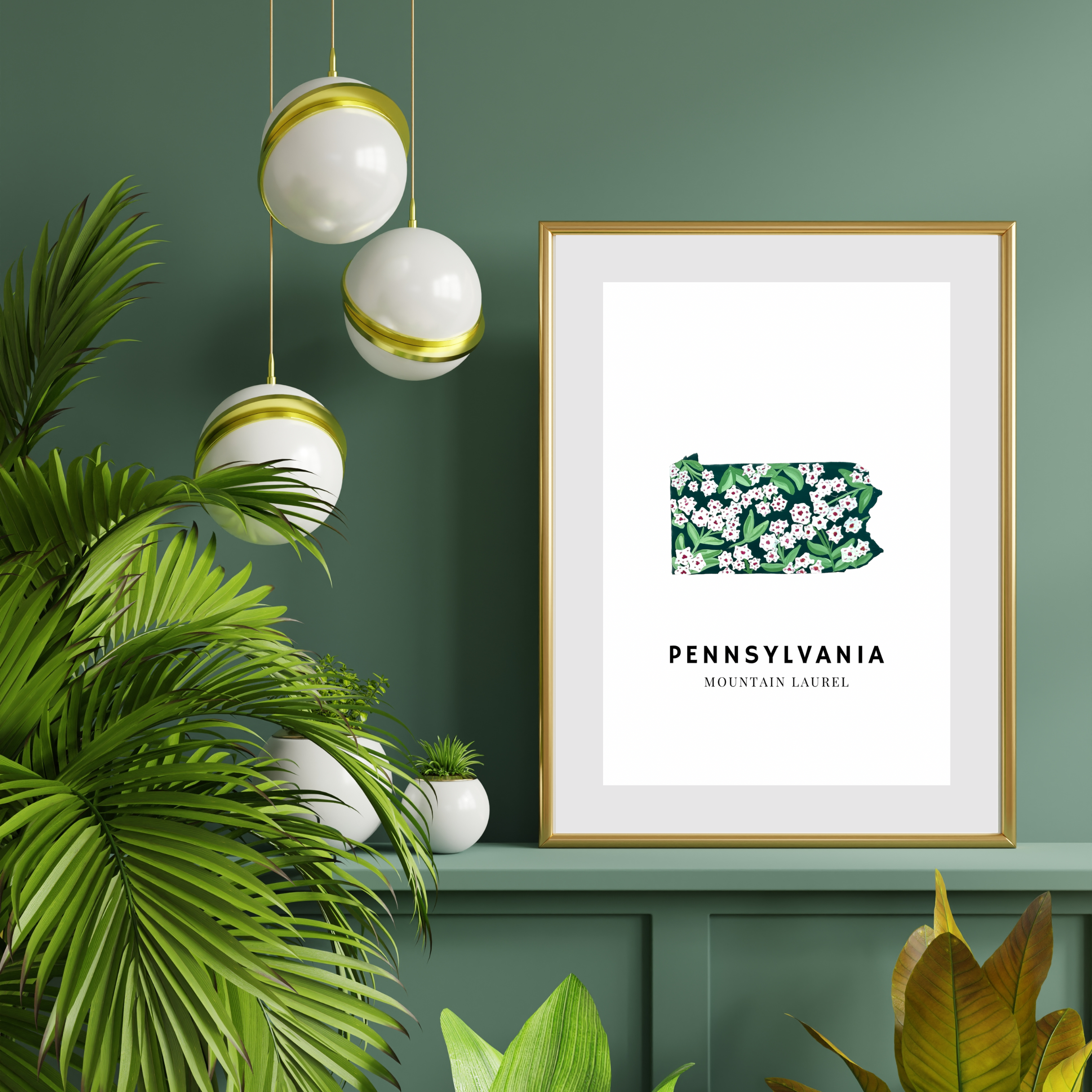 Pennsylvania State Flower art print