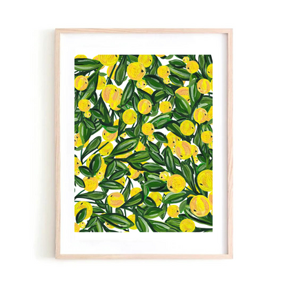 Lemons 2 art print