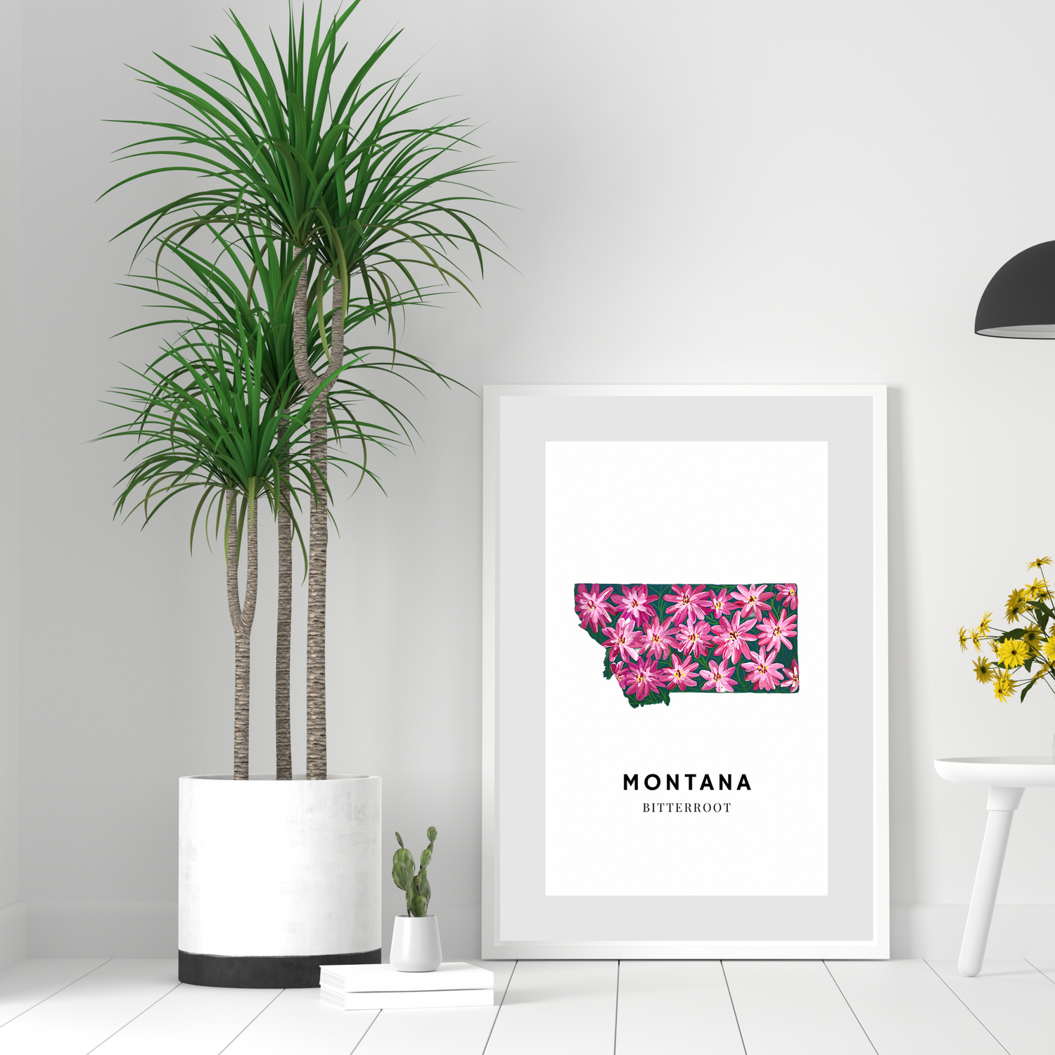 Montana State Flower art print