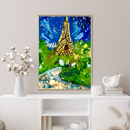 Paris Night 1 art print