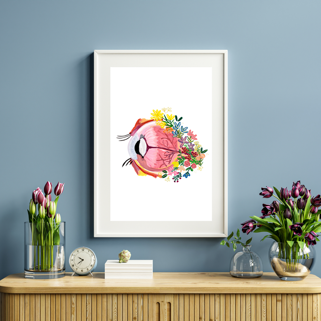 Eye art print