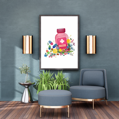 Pharmacology art print