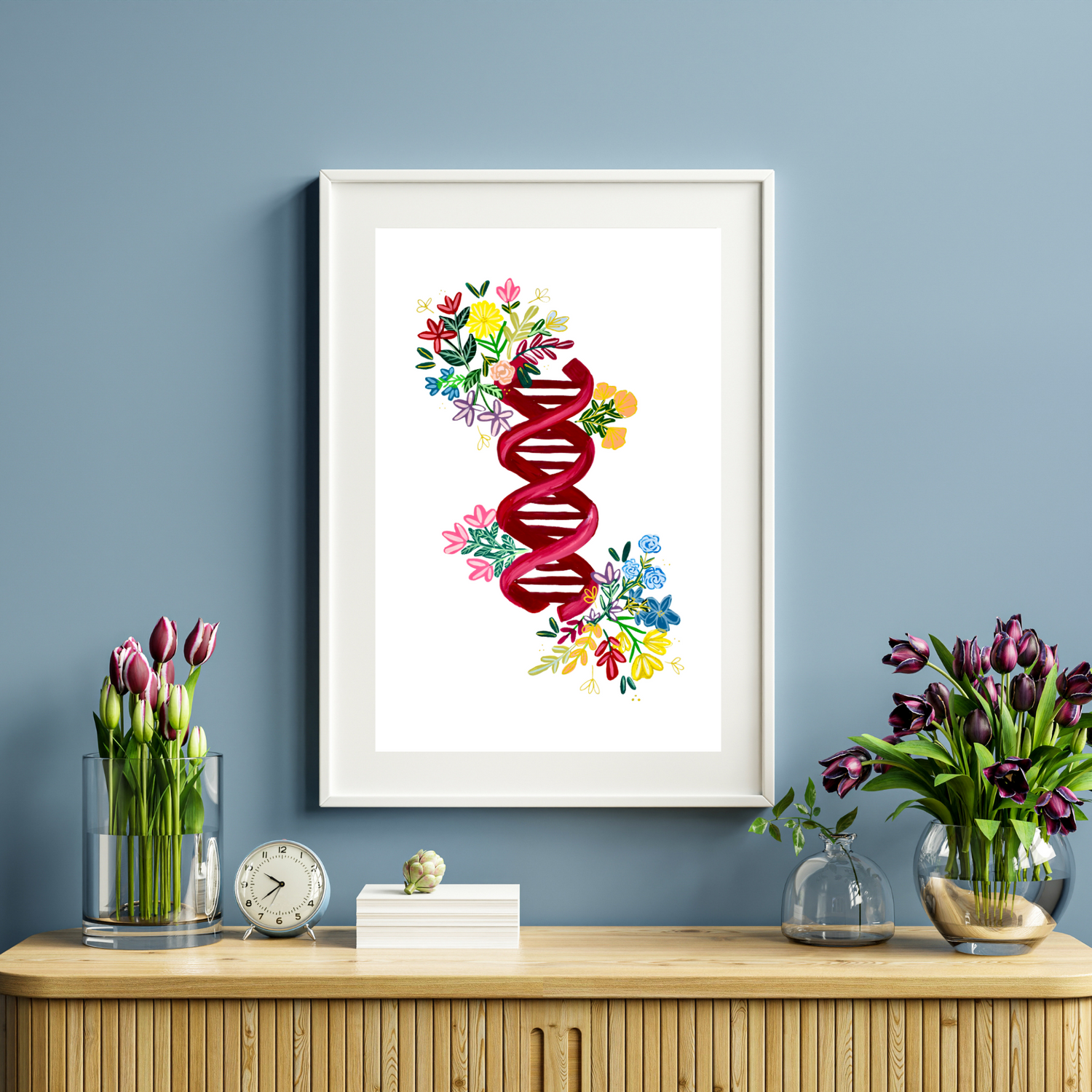 DNA art print