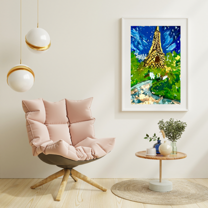 Paris Night 1 art print