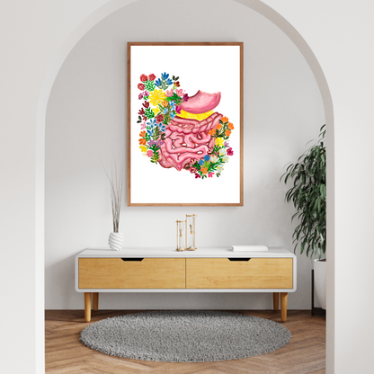 Gastrointestinal art print