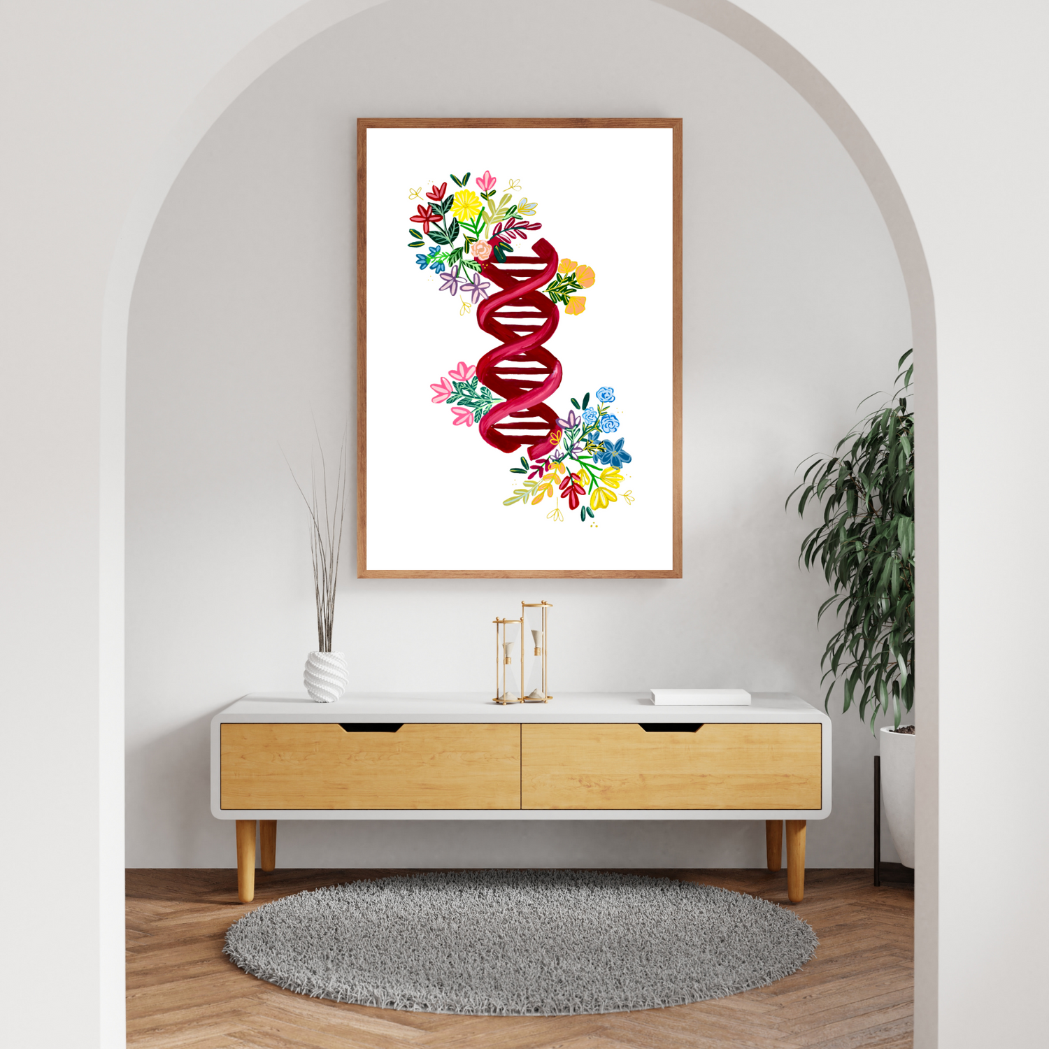 DNA art print