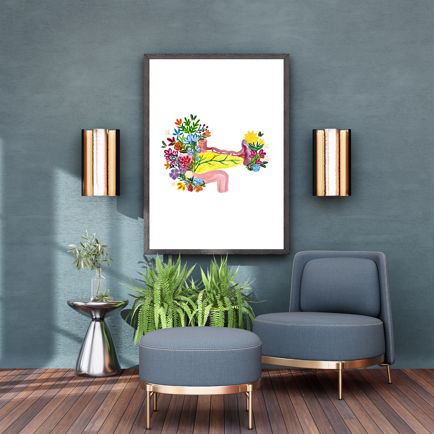 Pancreas art print