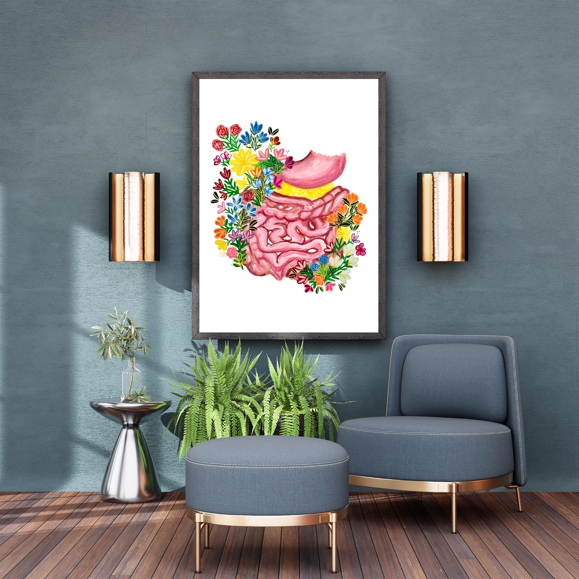 Gastrointestinal art print