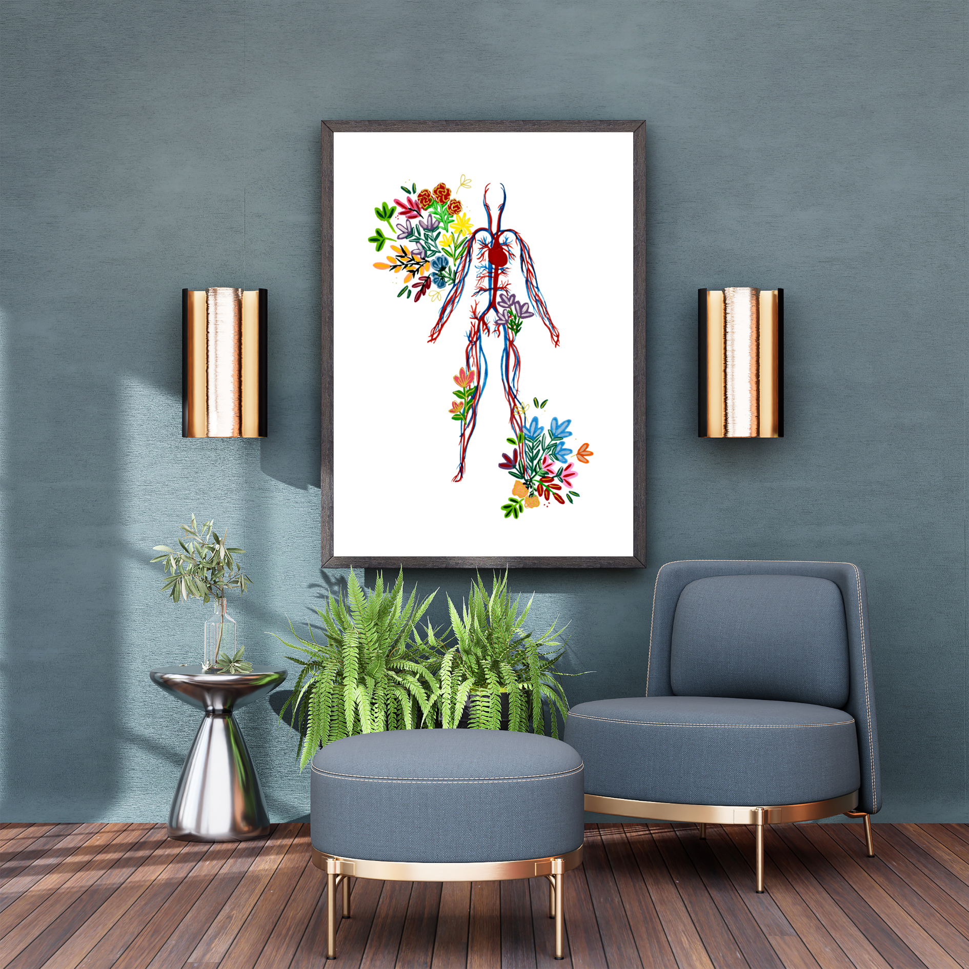 Circulatory System art print