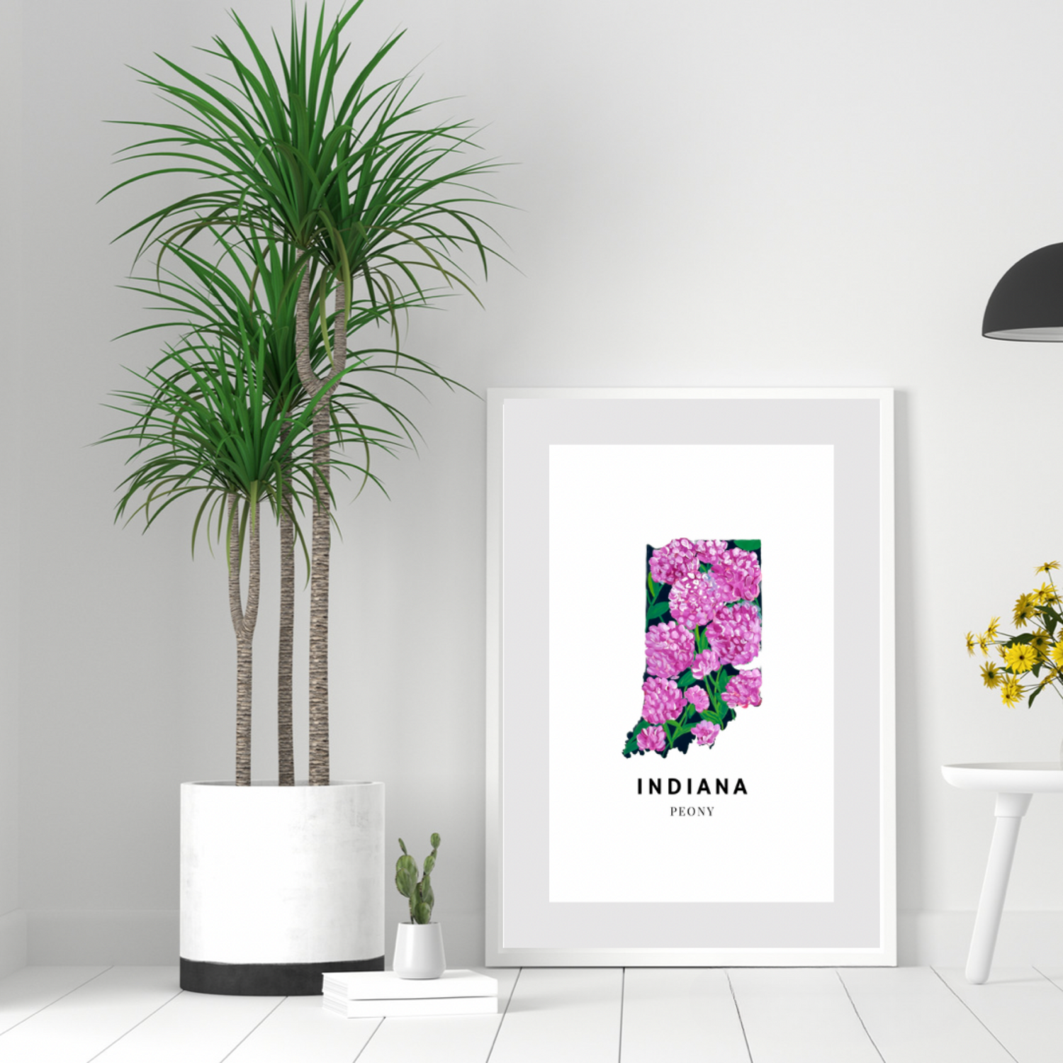 Indiana State Flower art print