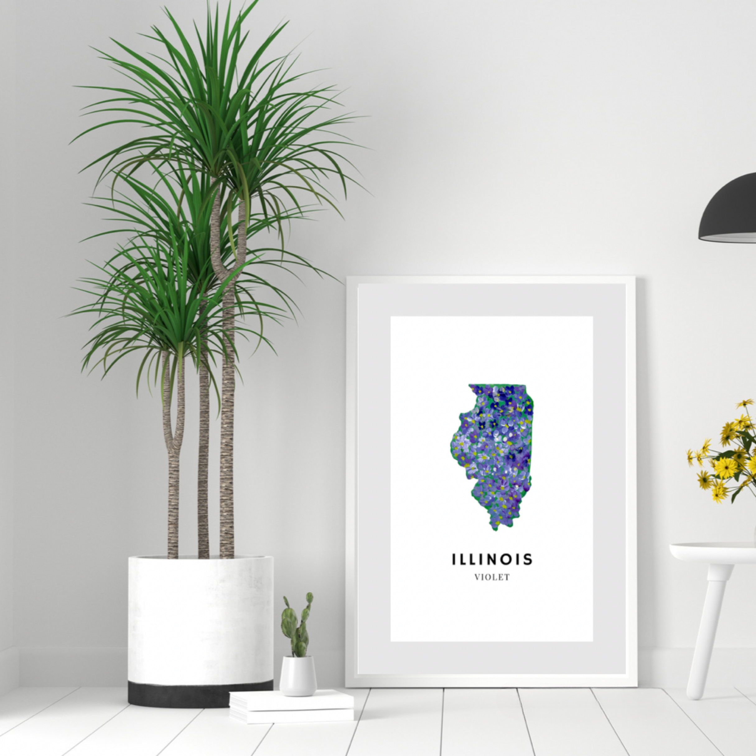 Illinois State Flower art print