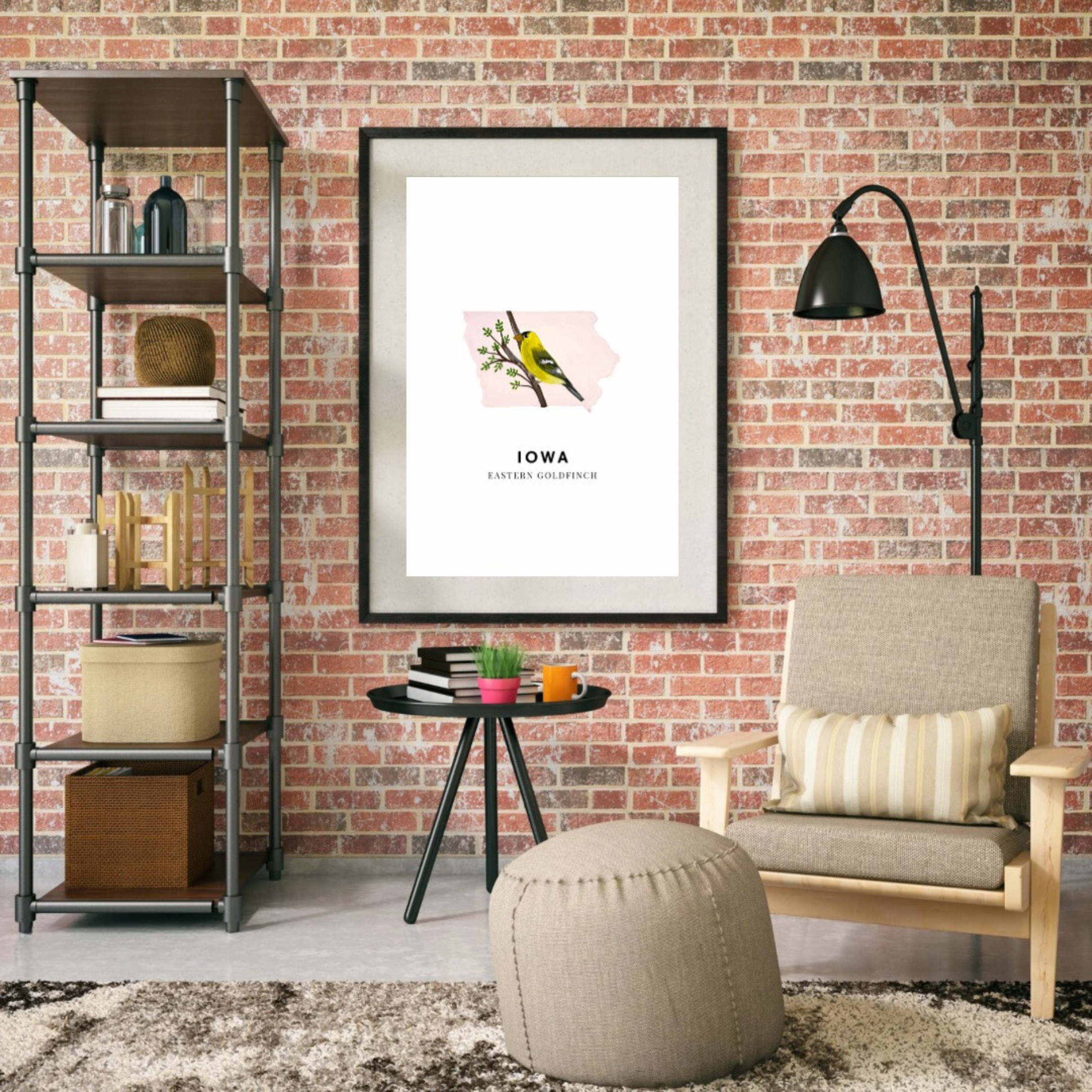 Iowa State Bird art print