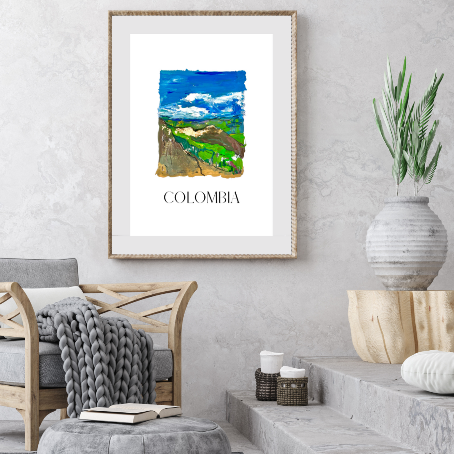 Colombia I art print