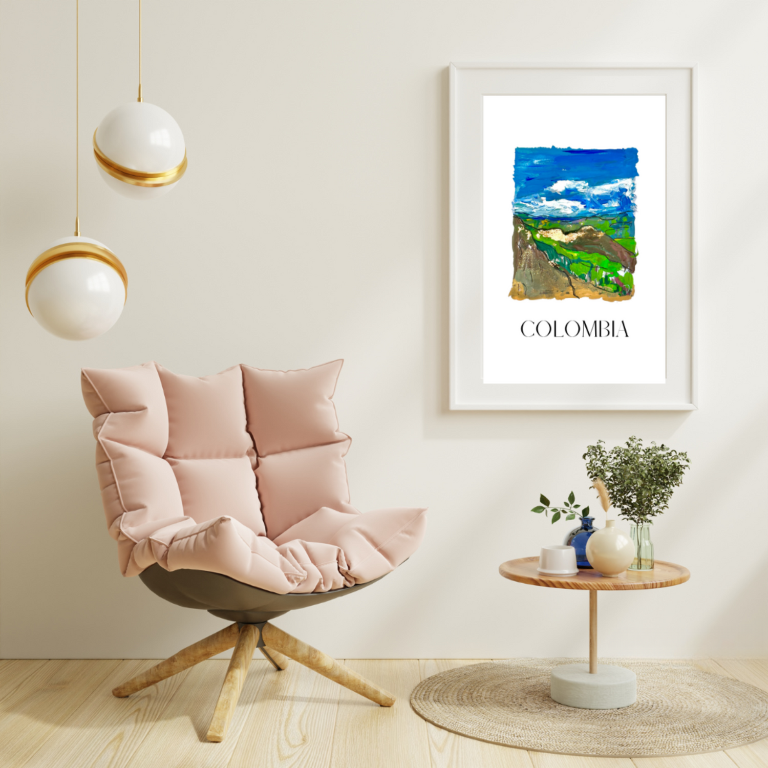 Colombia I art print