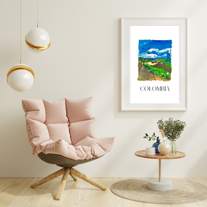 Colombia I art print