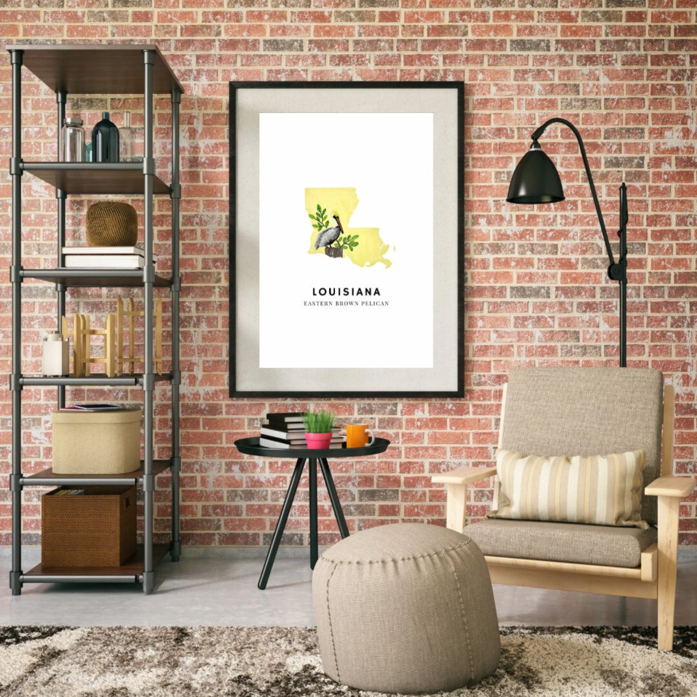 Louisiana State Bird art print