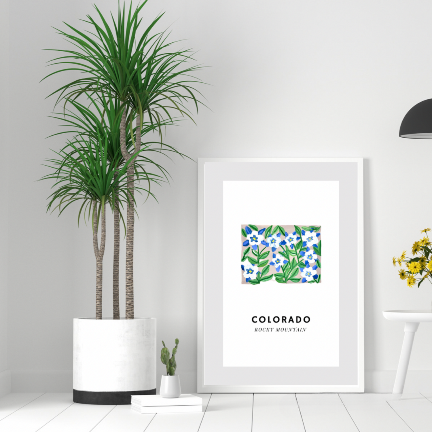 Colorado State Flower art print